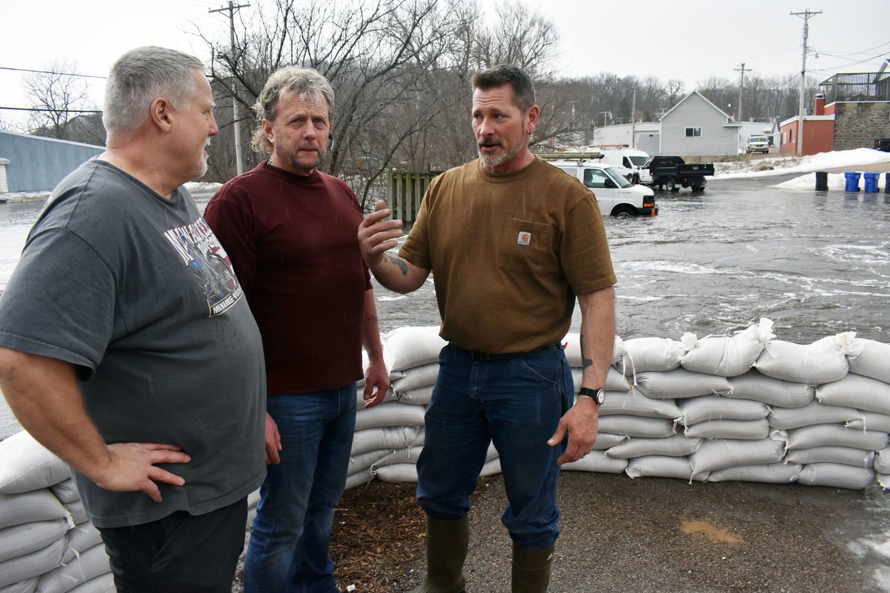 Lodi flooding sandbags
